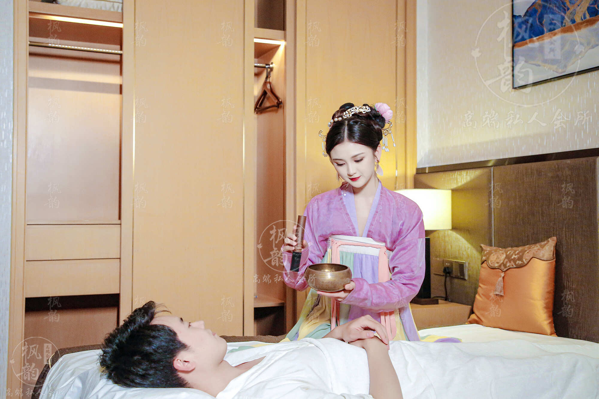 周五和领导去了成都金牛区调理足浴会馆，幽静、舒适、有品味(最新会馆排名)